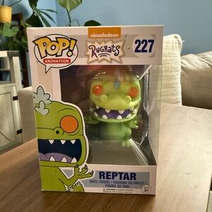 Funko Reptile Green and Orange Vinyl Figure
